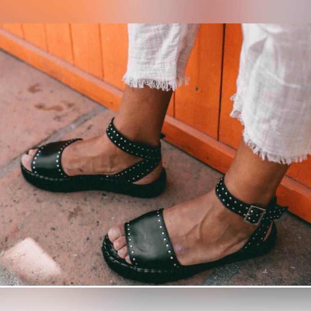 ALOHAS Rome Studded Espadrilles